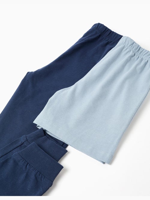 Confezione da 2 pigiami corti/lunghi in cotone con stampe - Kiabi