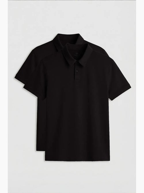 Confezione da 2 polo cotone elastan tommy - Kiabi Confezione da 2 polo cotone elastan tommy - Kiabi