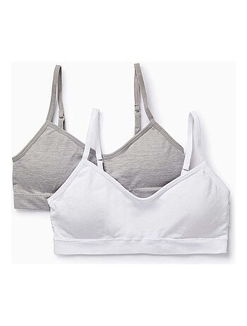 Confezione da 2 reggiseni con imbottitura rimovibile