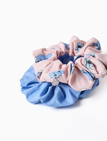 Confezione da 2 scrunchies con Stitch