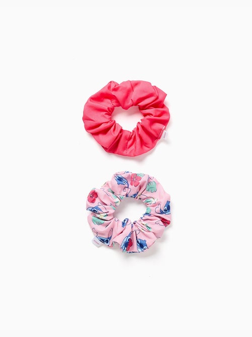 Confezione da 2 scrunchies stitch - Kiabi