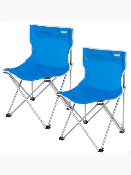 Confezione da 2 sedie da campeggio fisse alte 43x43x71 cm - Kiabi Confezione da 2 sedie da campeggio fisse alte 43x43x71 cm - Kiabi