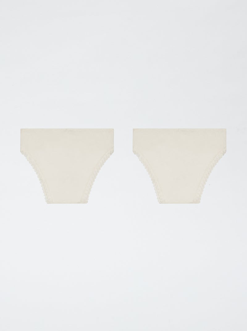 Confezione da 2 slip Beige - Kiabi