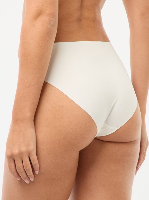 Confezione da 2 slip invisibili in microfibra - Kiabi