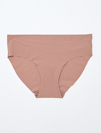 Confezione da 2 slip invisibili in microfibra
