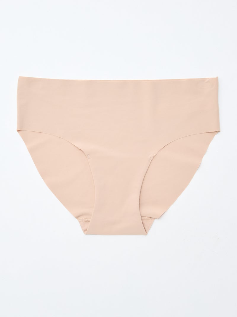Confezione da 2 slip invisibili in microfibra Rosa - Kiabi