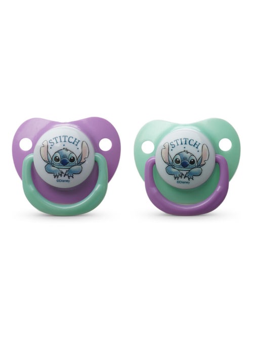 Confezione da 2 succhietti anatomici in silicone Disney Baby Lilo & Stitch 6M+ - Kiabi