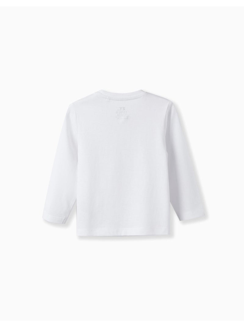Confezione da 2 T-shirt a manica lunga Bianco - Kiabi