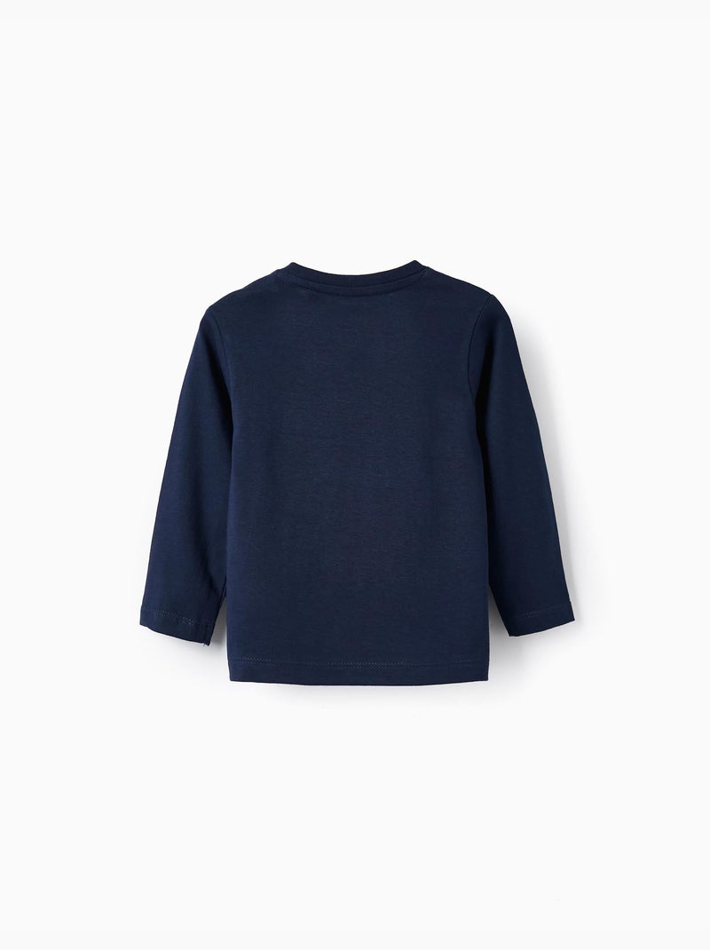 Confezione da 2 T-shirt a manica lunga Blu scuro - Kiabi
