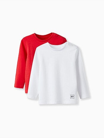 Confezione da 2 T-shirt a manica lunga