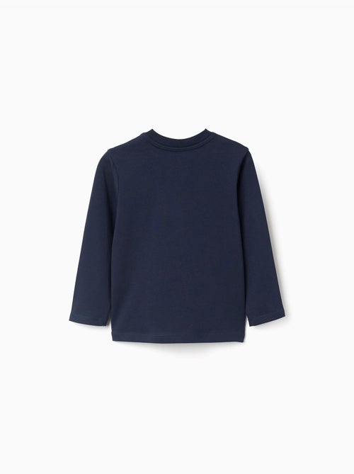 Confezione da 2 t-shirt a maniche lunghe con stampe - Kiabi