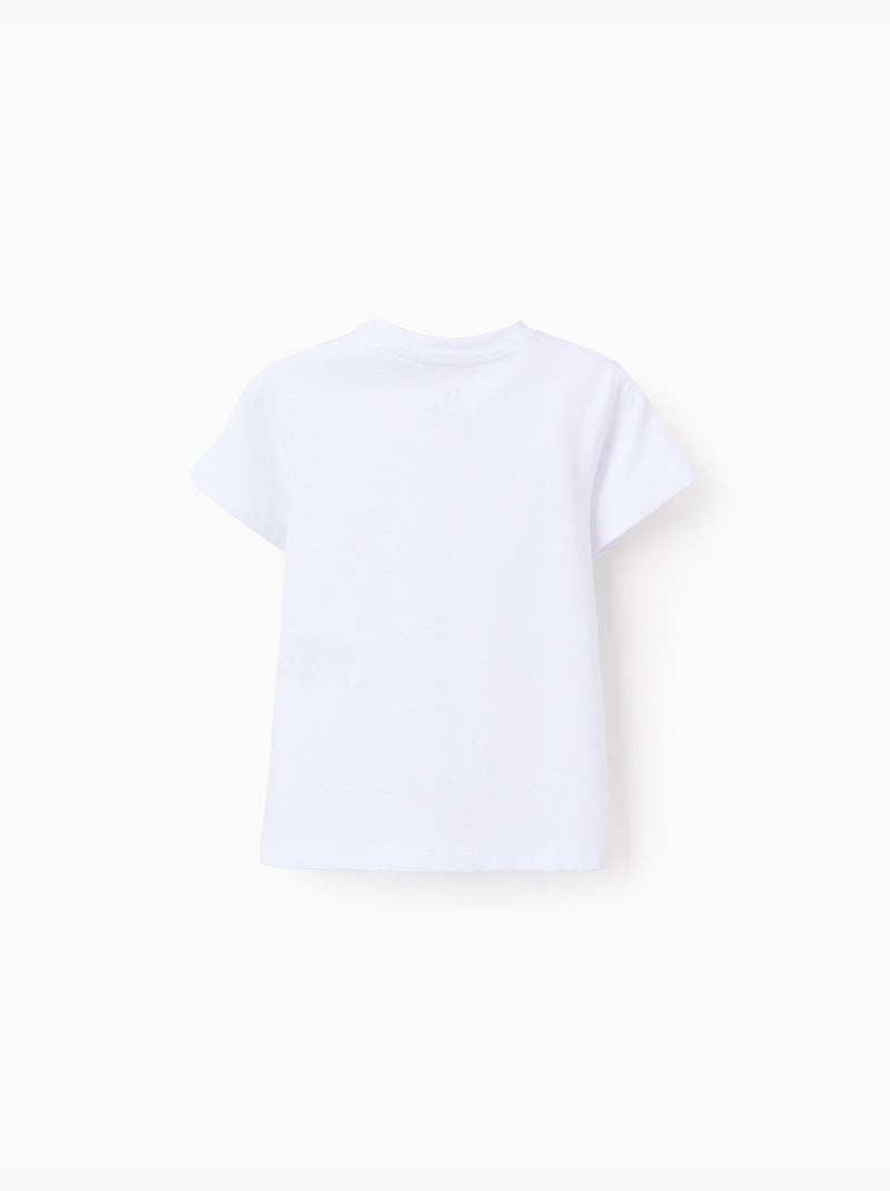 Confezione da 2 T-shirt di cotone semplice Bianco - Kiabi