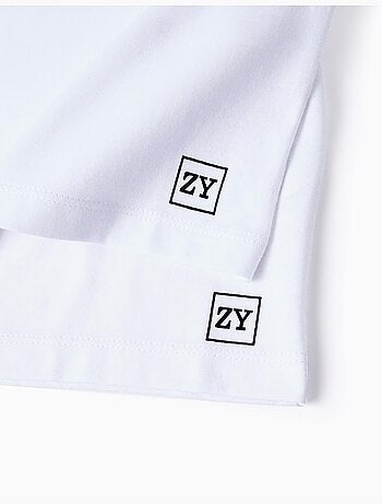 Confezione da 2 t-shirt in cotone