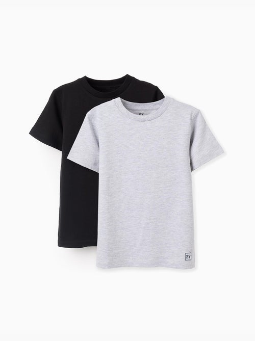 Confezione da 2 T-shirt in cotone - Kiabi