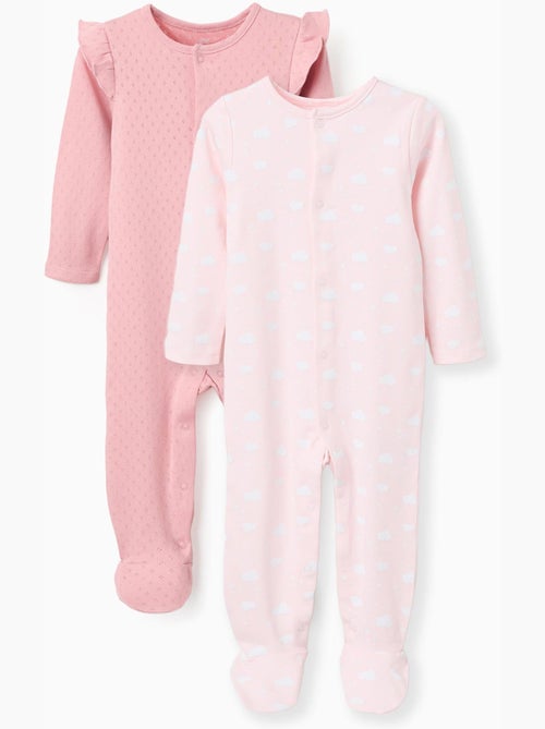 Confezione da 2 Tutina in cotone - Kiabi