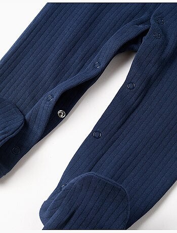 Confezione da 2 tutine in cotone a costine/stampate