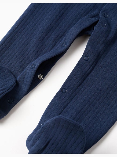 Confezione da 2 tutine in cotone a costine/stampate - Kiabi