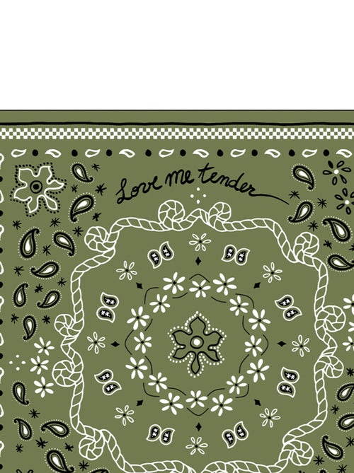 Confezione da 20 tovaglioli di carta a forma di bandana - Kiabi Confezione da 20 tovaglioli di carta a forma di bandana - Kiabi