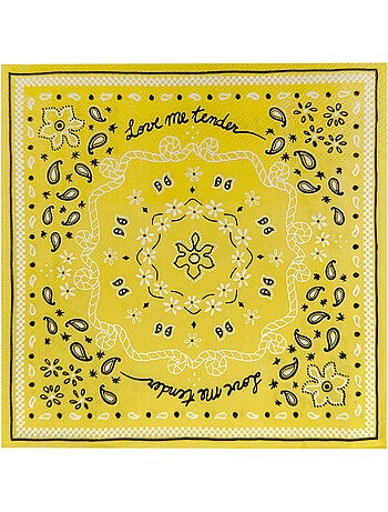 Confezione da 20 tovaglioli di carta a forma di bandana