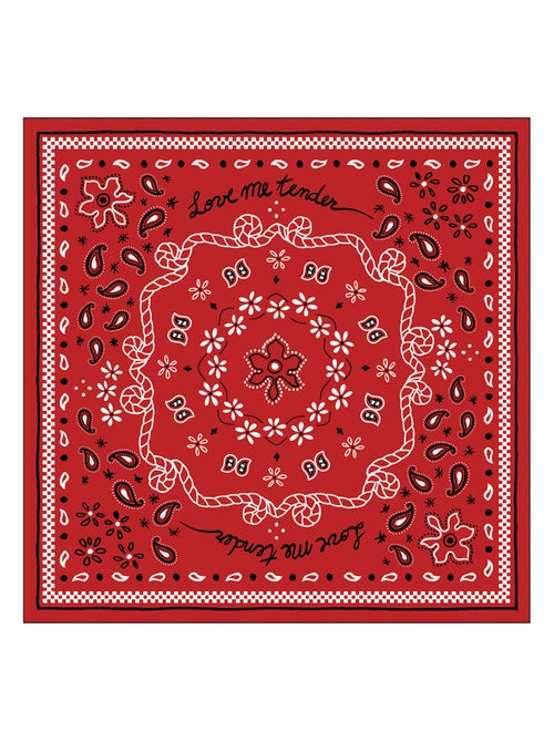 Confezione da 20 tovaglioli di carta a forma di bandana - Kiabi Confezione da 20 tovaglioli di carta a forma di bandana - Kiabi