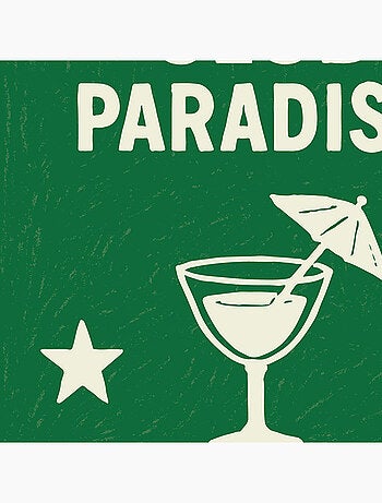 Confezione da 20 tovaglioli di carta Club Paradiso