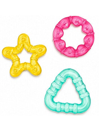 Confezione da 3 anelli per dentizione rinfrescanti | Bo Jungle