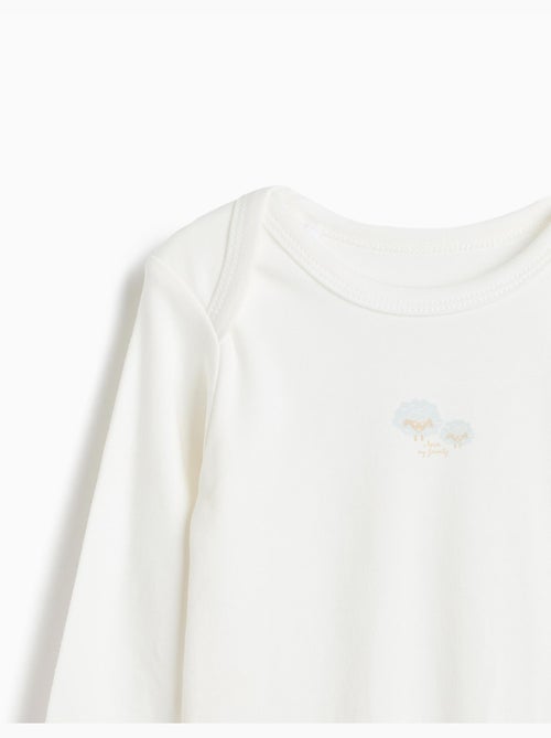 Confezione da 3 body a maniche lunghe, mo fashion - Kiabi