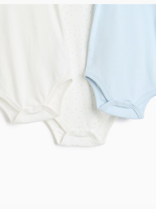 Confezione da 3 body a maniche lunghe, mo fashion - Kiabi