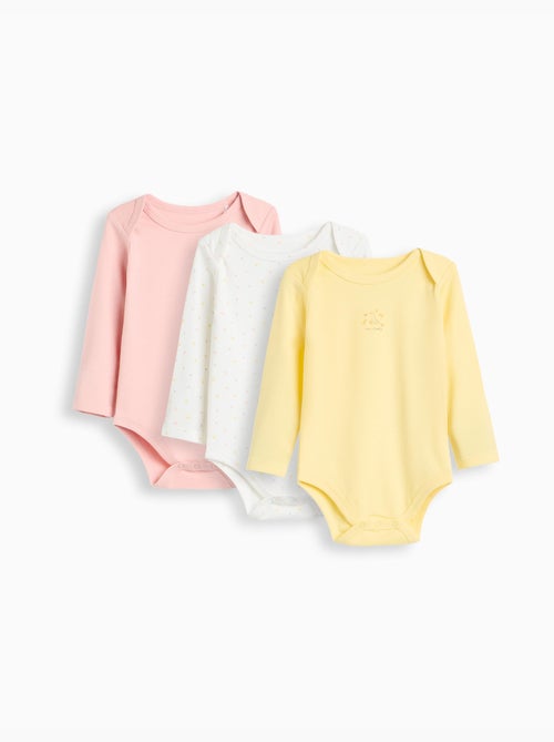Confezione da 3 body a maniche lunghe, mo fashion - Kiabi