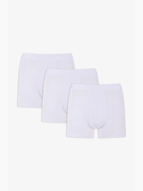 Confezione da 3 boxer basic vita elastica penti - Kiabi Confezione da 3 boxer basic vita elastica penti - Kiabi