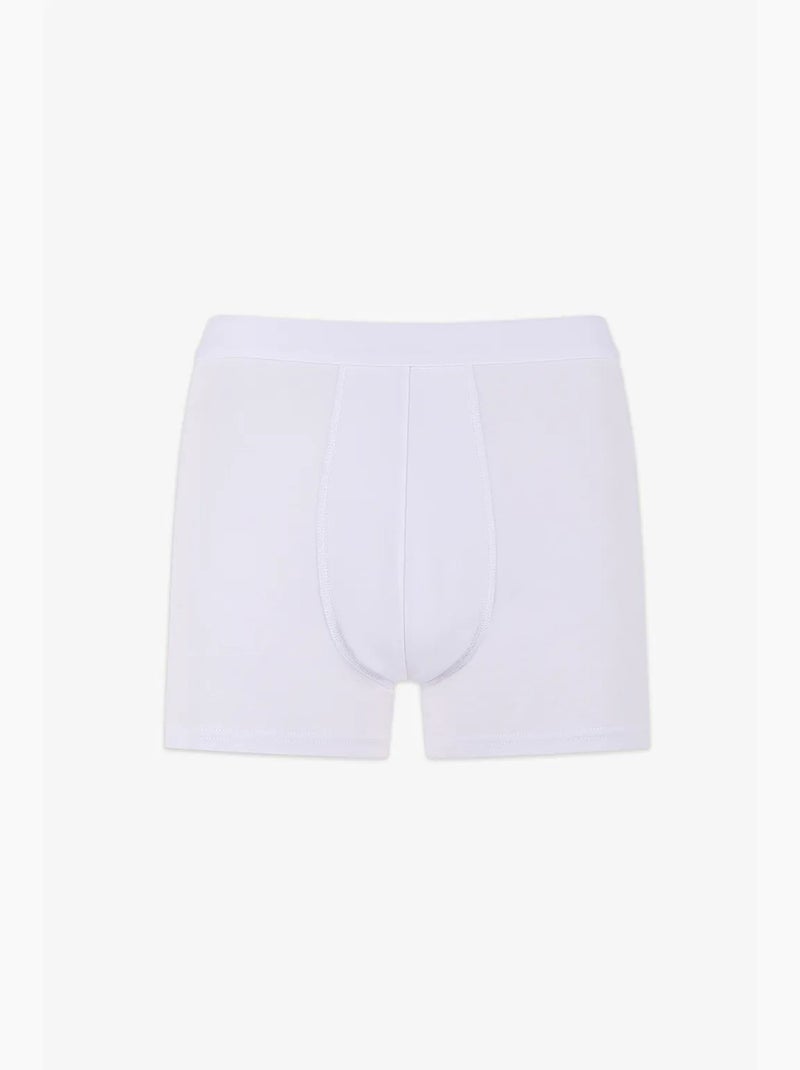 Confezione da 3 boxer basic vita elastica penti Bianco - Kiabi