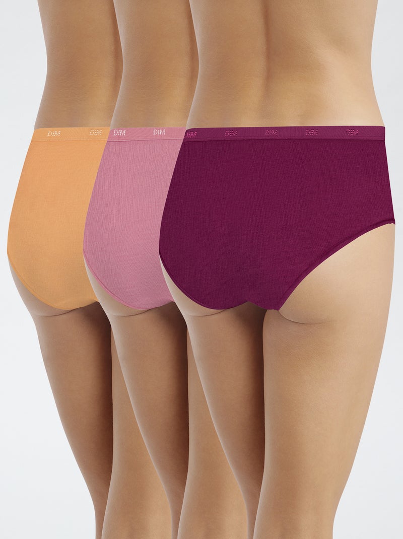 Confezione da 3 boxer 'DIM' Rosso - Kiabi