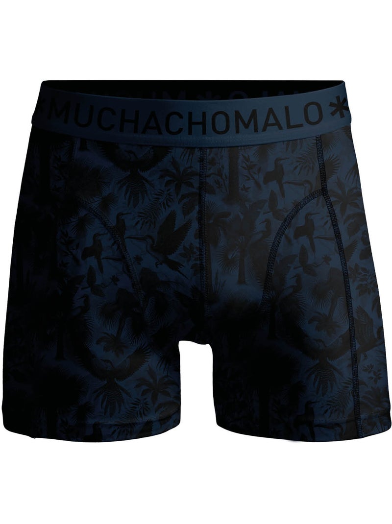 Confezione da 3 boxer Muchachomalo Blu Nero Blu - Kiabi
