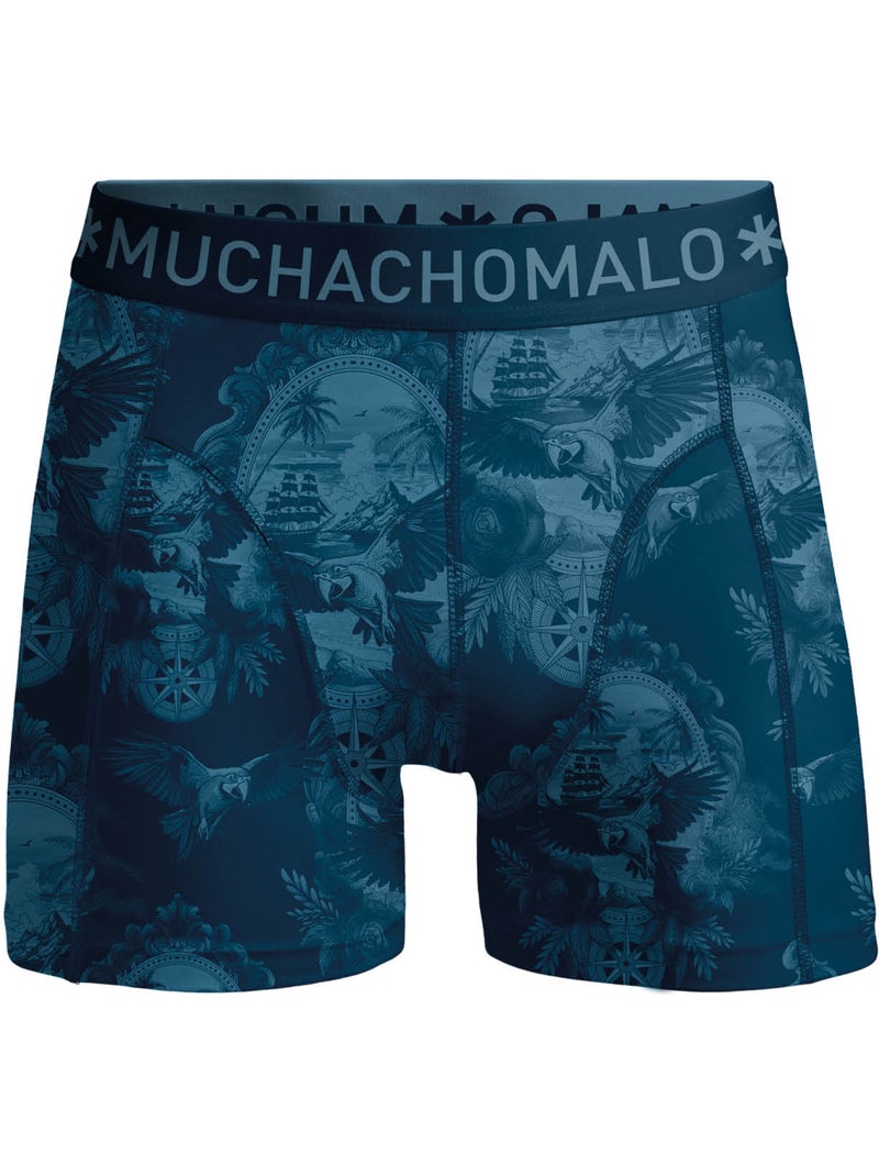 Confezione da 3 boxer Muchachomalo Blu Nero Blu - Kiabi