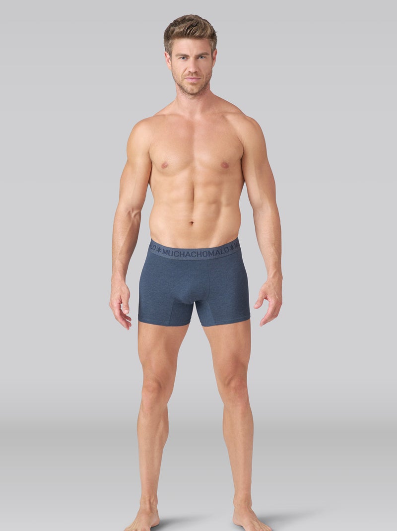 Confezione da 3 boxer Muchachomalo Blu Nero - Kiabi