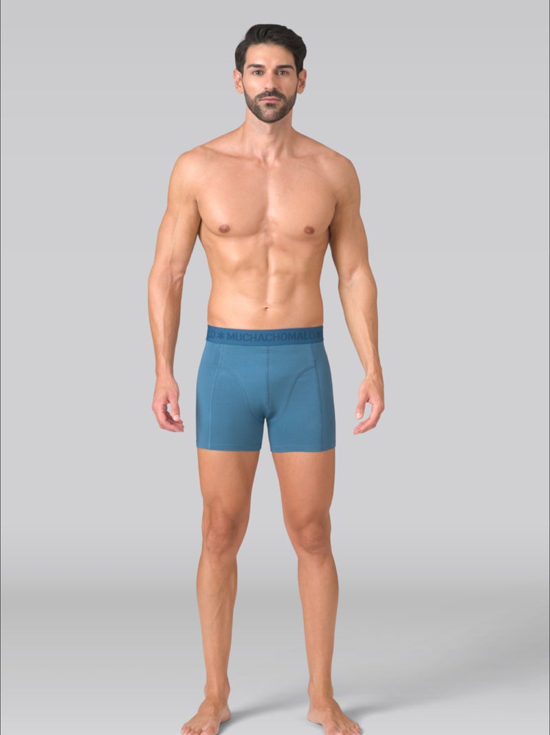 Confezione da 3 boxer Muchachomalo Blu Nero - Kiabi