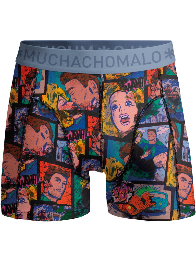 Confezione da 3 boxer Muchachomalo Blu Nero - Kiabi