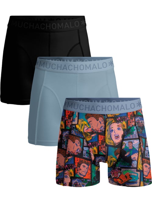 Confezione da 3 boxer Muchachomalo - Kiabi Confezione da 3 boxer Muchachomalo - Kiabi