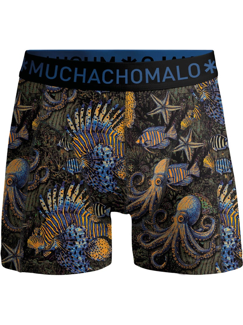 Confezione da 3 boxer Muchachomalo Blu Rosso - Kiabi