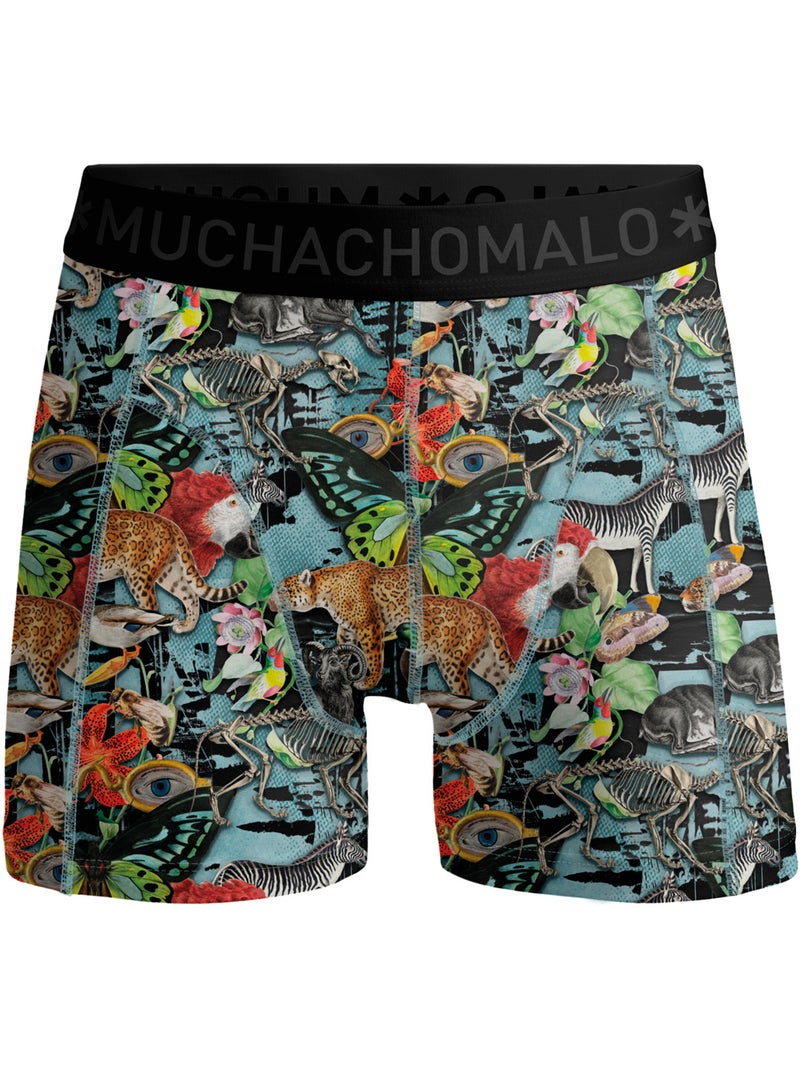 Confezione da 3 boxer Muchachomalo Nero Arancione - Kiabi