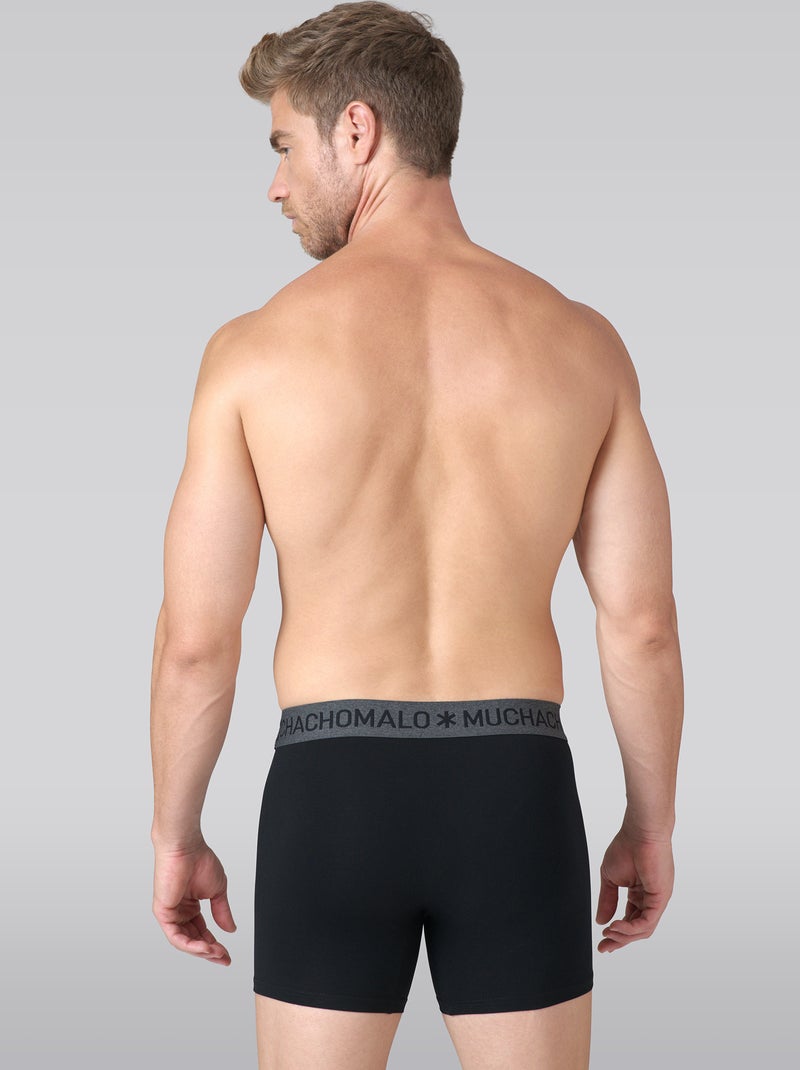 Confezione da 3 boxer Muchachomalo Nero Grigio - Kiabi