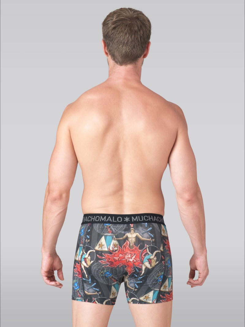Confezione da 3 boxer Muchachomalo Nero Nero - Kiabi
