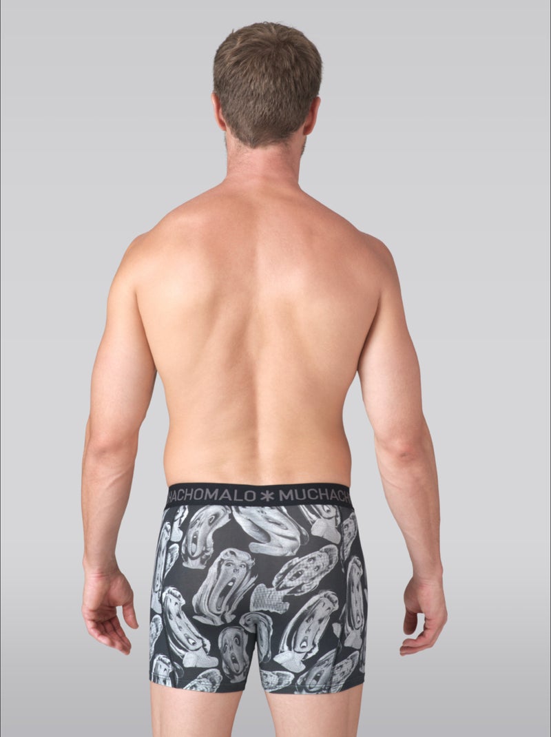 Confezione da 3 boxer Muchachomalo Nero Nero - Kiabi
