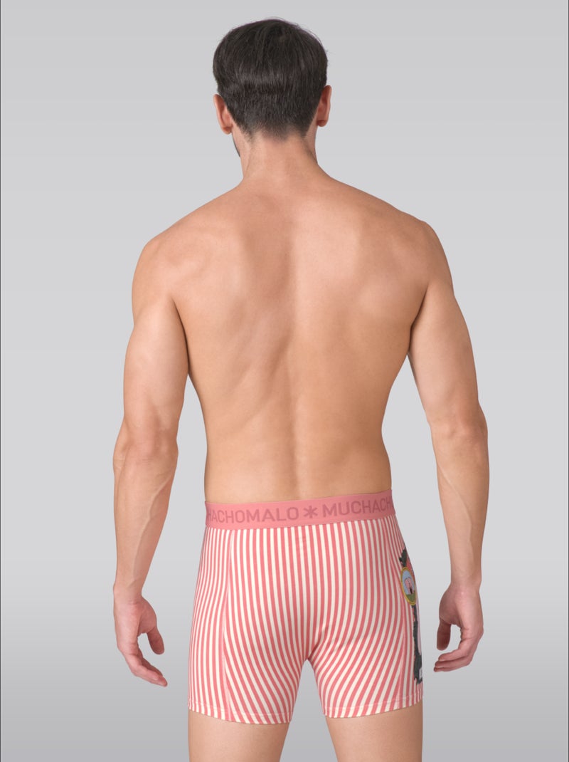 Confezione da 3 boxer Muchachomalo Nero Verde Nero - Kiabi