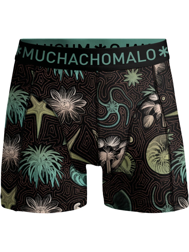 Confezione da 3 boxer Muchachomalo Nero Verde Nero - Kiabi