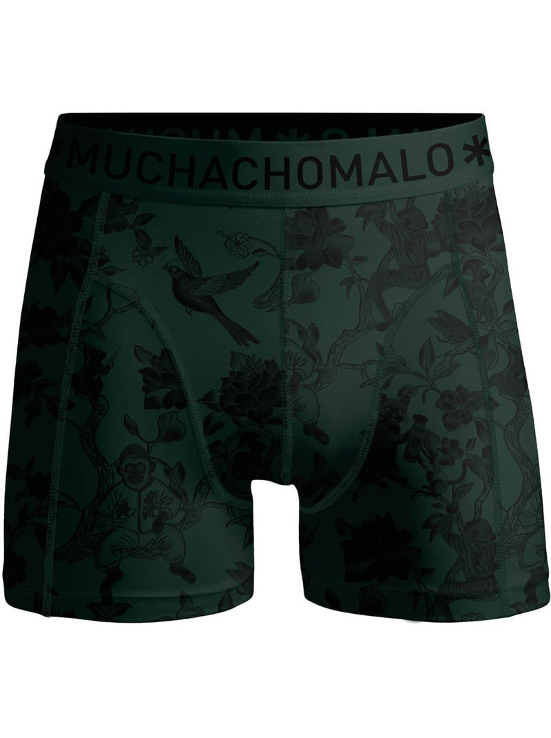 Confezione da 3 boxer Muchachomalo Nero Verde Nero - Kiabi