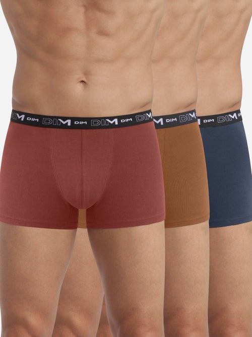 Confezione da 3 boxer uomo cotone stretch - Kiabi