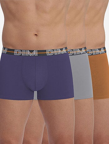 Confezione da 3 boxer uomo cotone stretch