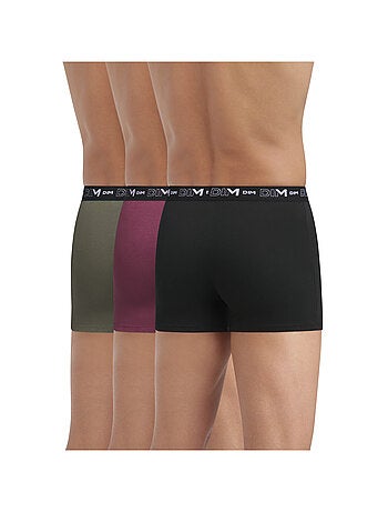 Confezione da 3 boxer uomo cotone stretch