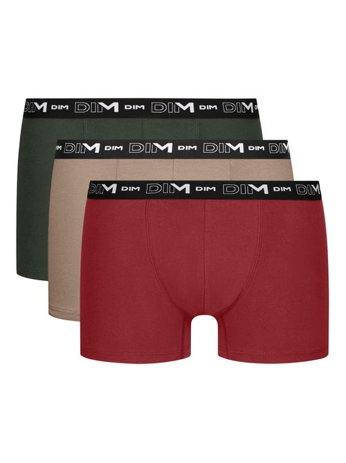 Confezione da 3 boxer uomo cotone stretch - Kiabi